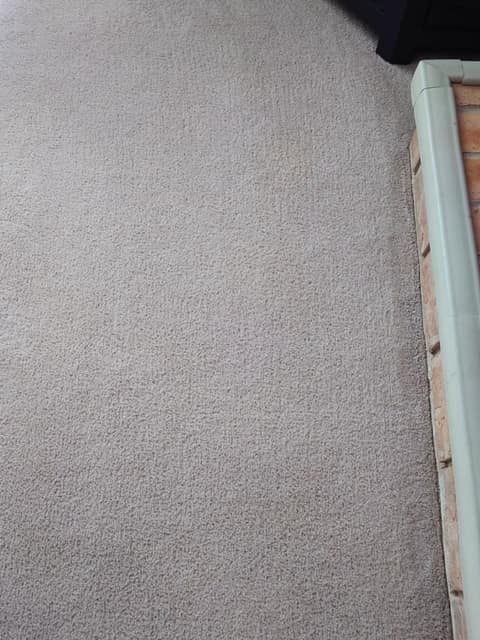 After: Spot treatment by the hearth