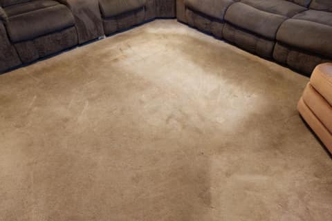 Before: Family room refresh